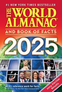 Book Cover for The World Almanac and Book of Facts 2025 by Sarah Janssen