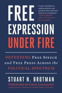 Book Cover for Free Expression Under Fire by Stuart N Brotman
