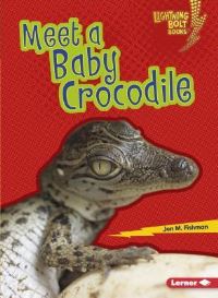 Book Cover for Meet a Baby Crocodile by Jon M Fishman