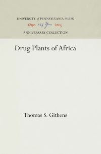 Book Cover for Drug Plants of Africa by Thomas S Githens