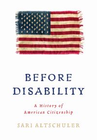 Book Cover for Before Disability by Sari Altschuler