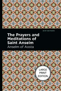 Book Cover for The Prayers and Meditations of St. Anslem by Anselm of Aosta