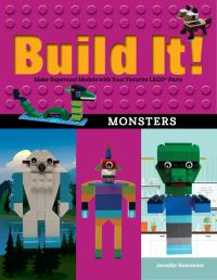 Book Cover for Build It! Monsters by Jennifer Kemmeter