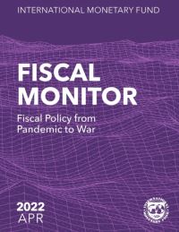 Book Cover for Fiscal Monitor, April 2022 by International Monetary Fund