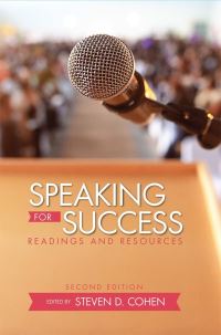 Book Cover for Speaking for Success by Steven D Cohen