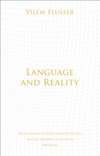 Book Cover for Language and Reality by Vilém Flusser