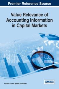 Book Cover for Value Relevance of Accounting Information in Capital Markets by Marianne Ojo, Jeanette Van Akkeren