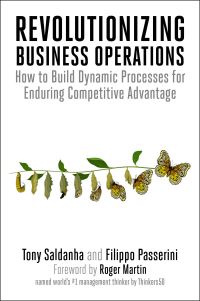 Book Cover for Revolutionizing Business Operations by Tony Saldanha, Filippo Passerini