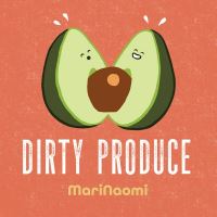 Book Cover for Dirty Produce by MariNaomi