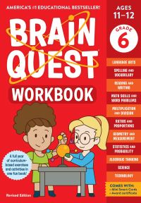 Book Cover for Brain Quest Workbook by Workman Publishing, Persephone Walker