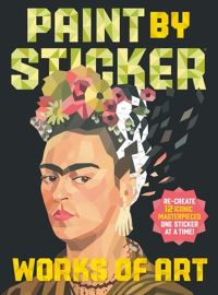 Book Cover for Paint by Sticker: Works of Art by Workman Publishing
