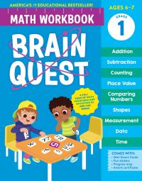Book Cover for Brain Quest Math Workbook by Workman Publishing