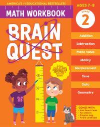 Book Cover for Brain Quest Math Workbook by Workman Publishing