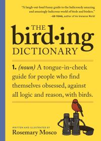 Book Cover for The Birding Dictionary by Rosemary Mosco