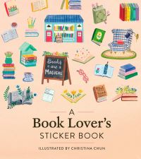 Book Cover for A Book Lover's Sticker Book by Workman Publishing