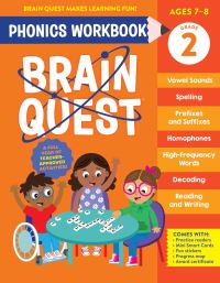 Book Cover for Brain Quest Phonics Workbook by Workman Publishing
