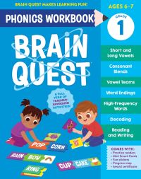 Book Cover for Brain Quest Phonics Workbook by Workman Publishing