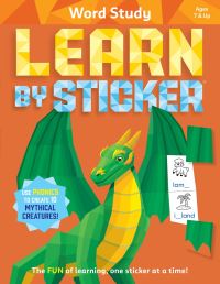 Book Cover for Learn by Sticker: Word Study by Workman Publishing