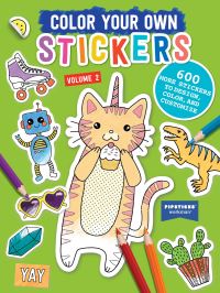 Book Cover for Color Your Own Stickers, Volume 2 by Pipsticks®+Workman®