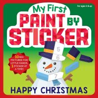 Book Cover for My First Paint by Sticker by Workman Publishing