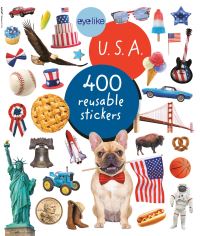 Book Cover for Eyelike Stickers U.S.A by Workman Publishing