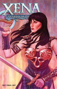 Book Cover for Xena, Warrior Princess. All Roads by Genevieve Valentine