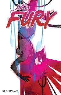 Book Cover for Miss Fury. The Minor Key by Corinna Bechko, Vinicius Andrade