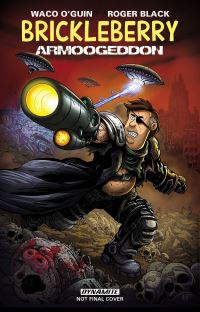 Book Cover for Brickleberry. Armoogeddon by Waco OGuin, Roger Black
