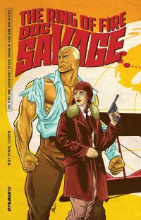 Book Cover for Doc Savage. The Ring of Fire by David Avallone