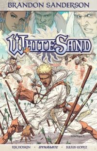 Book Cover for White Sand. Volume 1 by Brandon Sanderson, Rik Hoskin
