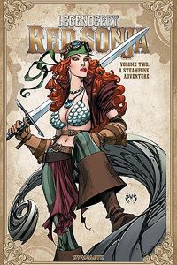 Book Cover for Legenderry Red Sonja. Vololume 2 by Marc Andreyko