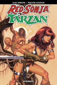 Book Cover for Red Sonja/Tarzan by Gail Simone