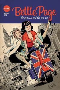 Book Cover for Bettie Page. The Princess and the Pin-Up by David Avallone