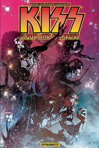 Book Cover for Kiss by Bryan Edward Hill, Kiss Musical group