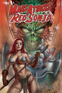 Book Cover for Mars Attacks, Red Sonja by John Layman