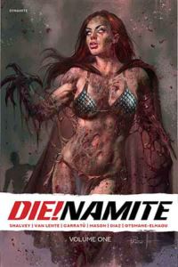Book Cover for DIE!namite. Volume 1 by Fred Van Lente, Declan Shalvey