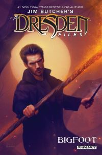 Book Cover for Bigfoot by Jim Butcher, Mark Powers, Salvatore Aiala Studios