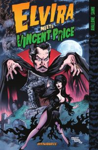 Book Cover for Elvira Meets Vincent Price by David Avallone