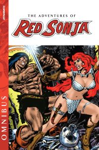 Book Cover for Adventures of Red Sonja Omnibus by Bruce Jones, Roy Thomas, Clara Noto, Wendy Pini, Doug Moench