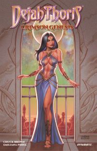 Book Cover for Crimson Genesis by Chuck Brown