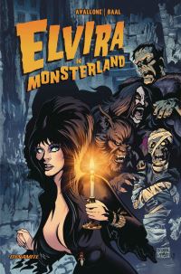 Book Cover for Elvira in Monsterland by David Avallone