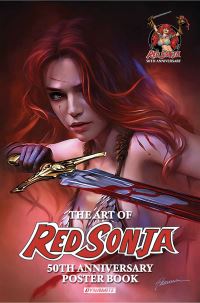 Book Cover for Red Sonja 50th Anniversary Poster Book by None, Patrick Renie, Jason Bulmahn