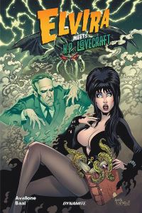 Book Cover for Elvira Meets H.P. Lovecraft by David Avallone, Paizo Staff