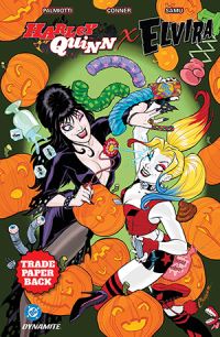 Book Cover for Harley Quinn X Elvira by Jimmy Palmiotti, Amanda Conner