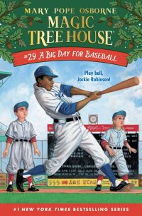 Book Cover for A Big Day for Baseball by Mary Pope Osborne