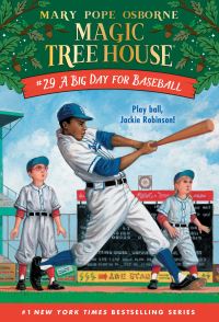 Book Cover for A Big Day for Baseball by Mary Pope Osborne