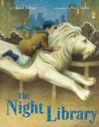Book Cover for The Night Library by David Zeltser