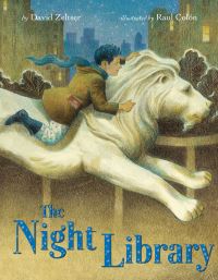 Book Cover for The Night Library by David Zeltser