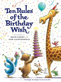 Book Cover for Ten Rules of the Birthday Wish by Beth Ferry