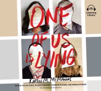 Book Cover for One of Us Is Lying by Karen M. McManus